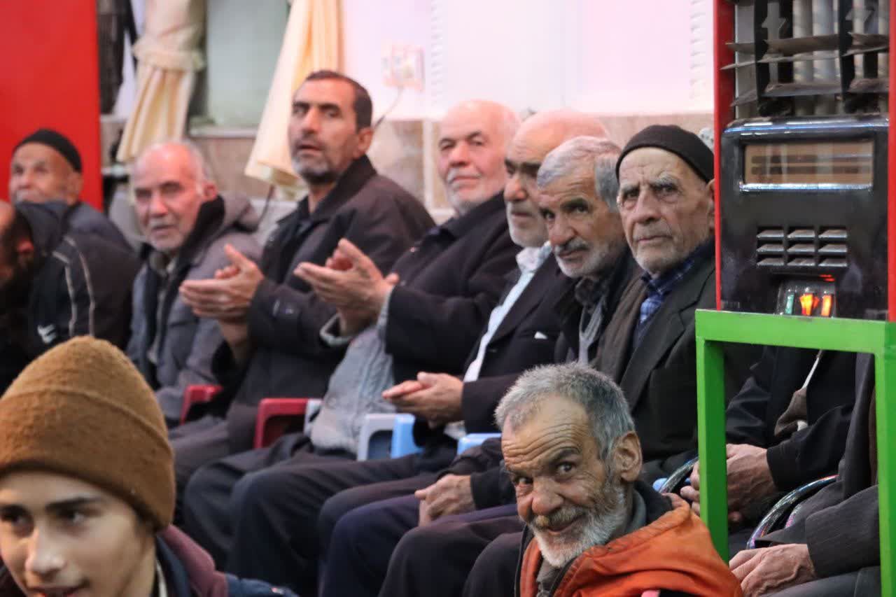 شادی مردم تلخاب در جشن نیمه شعبان