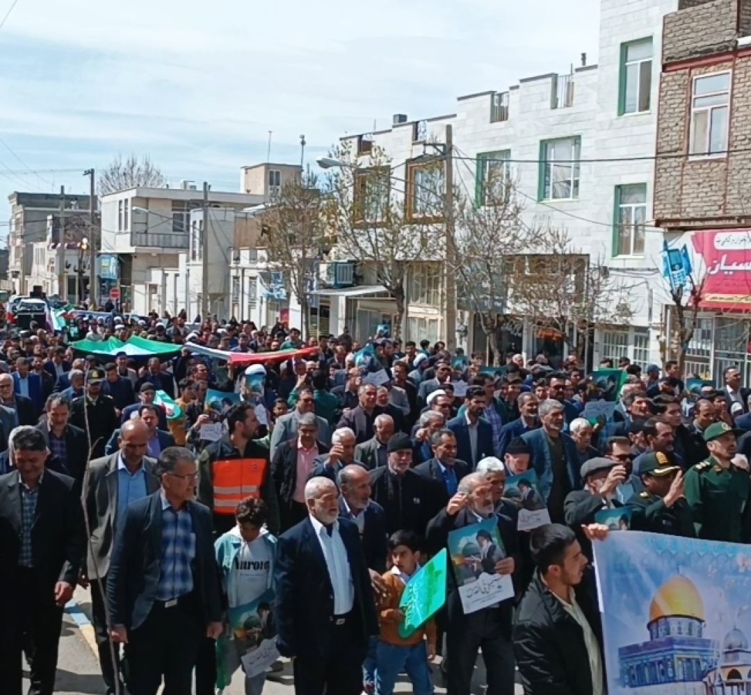 راهپیمایی روز قدس در کمیجان