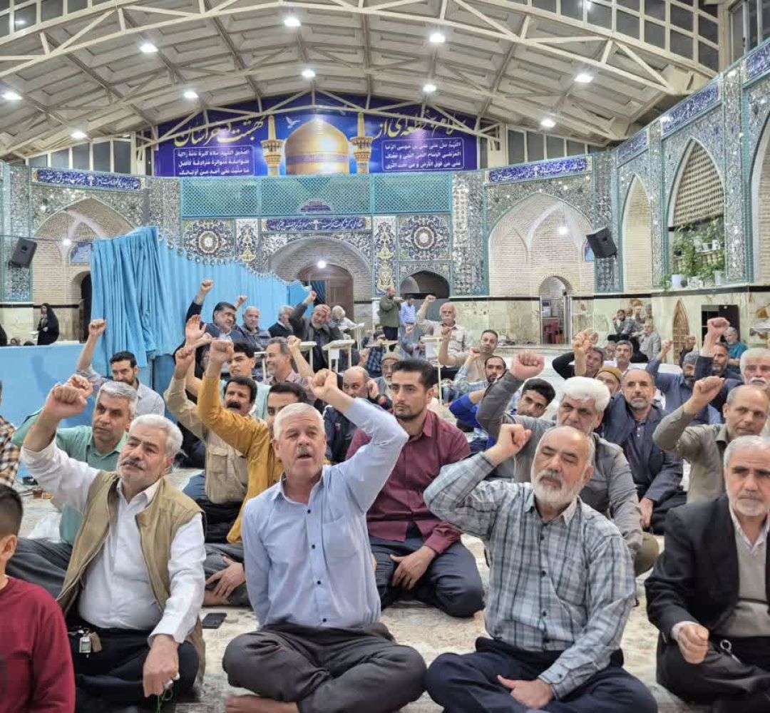 اجتماع حامیان مقاومت در ساوه برگزار شد