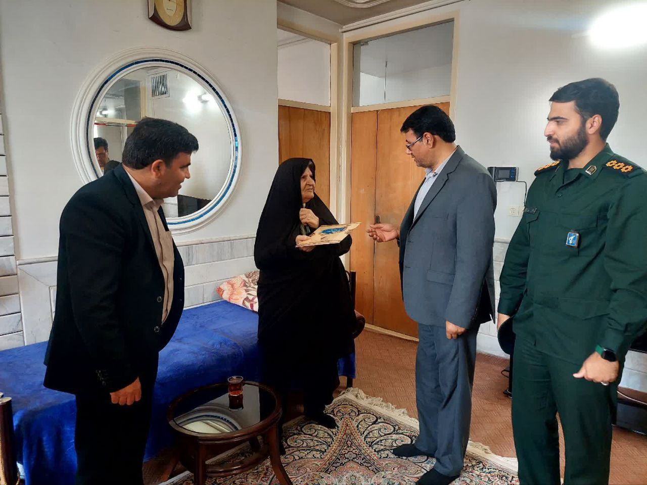 رزمایش رهروان شهدا در ساوه برگزار شد