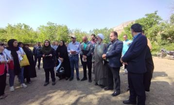 پیاده‌روی در تفرش