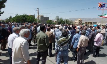 راهپیمایی خشم و نصر در تفرش