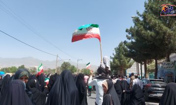 راهپیمایی خشم و نصر در تفرش