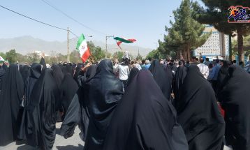 راهپیمایی خشم و نصر در تفرش