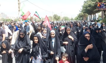 راهپیمایی خشم و نصر در تفرش