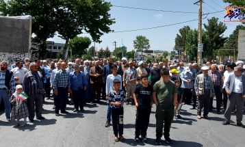 راهپیمایی خشم و نصر در تفرش