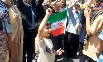 راهپیمایی خشم و نصر در تفرش
