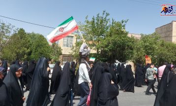 راهپیمایی خشم و نصر در تفرش