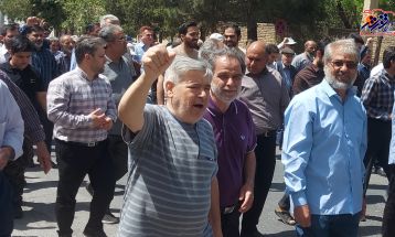 راهپیمایی خشم و نصر در تفرش