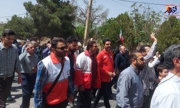 راهپیمایی خشم و نصر در تفرش