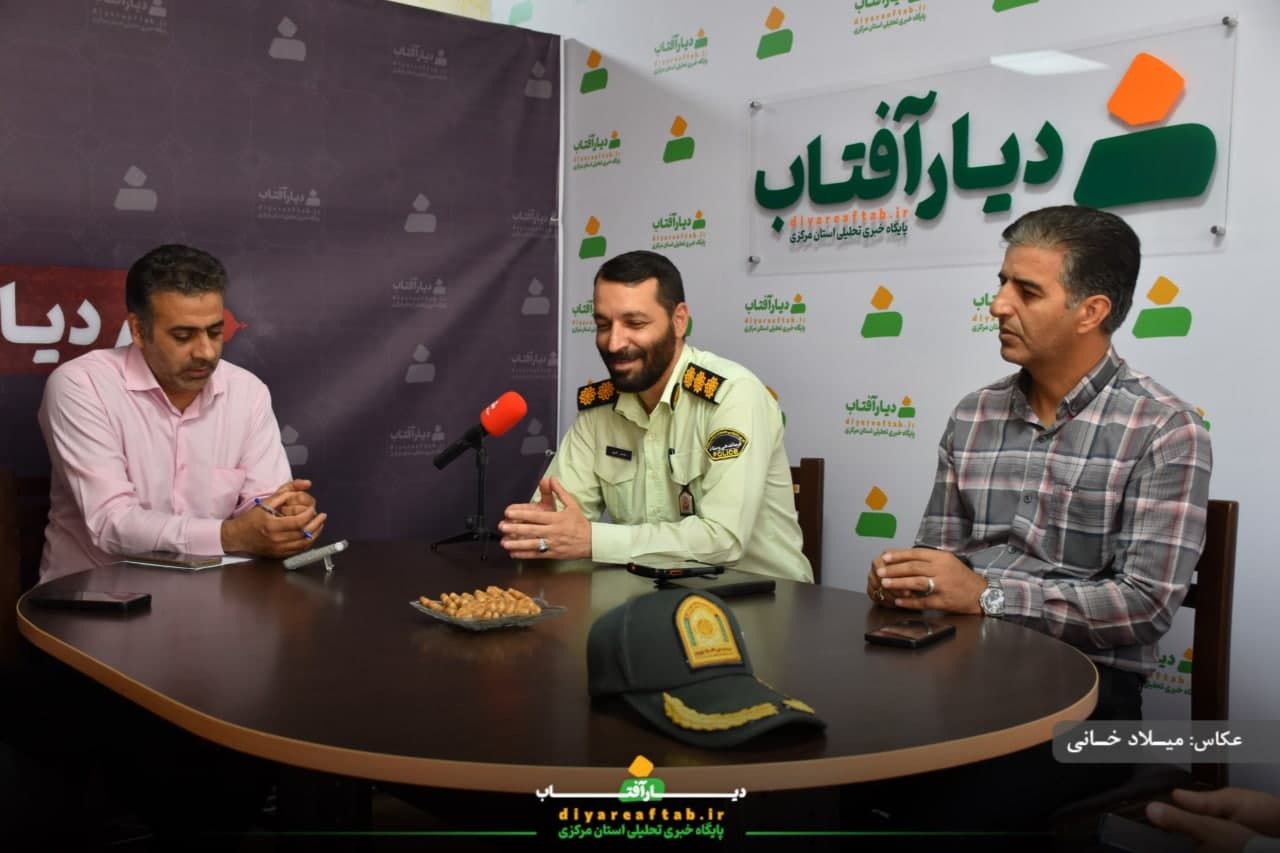 حضور معاون اجتماعی فرماندهی انتظامی در دیار آفتاب