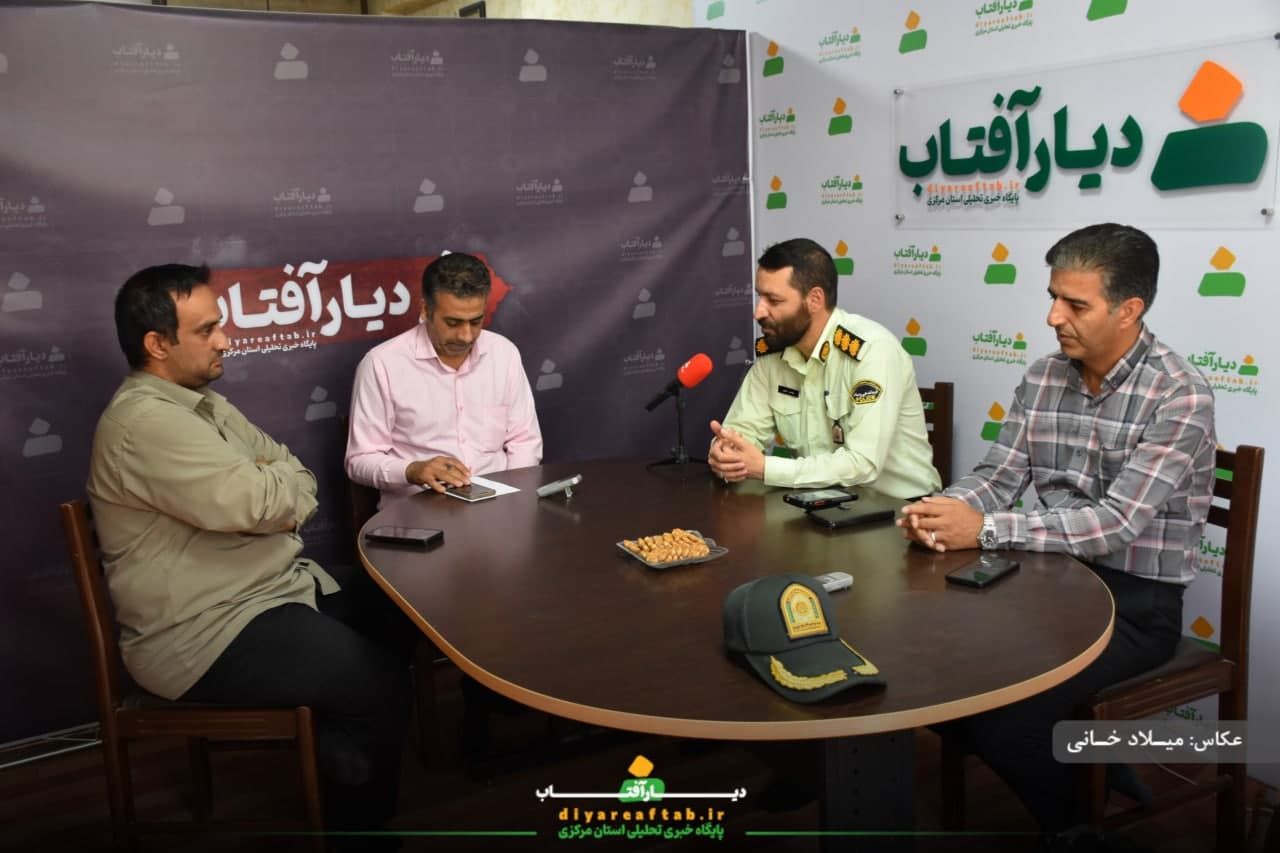 حضور معاون اجتماعی فرماندهی انتظامی در دیار آفتاب