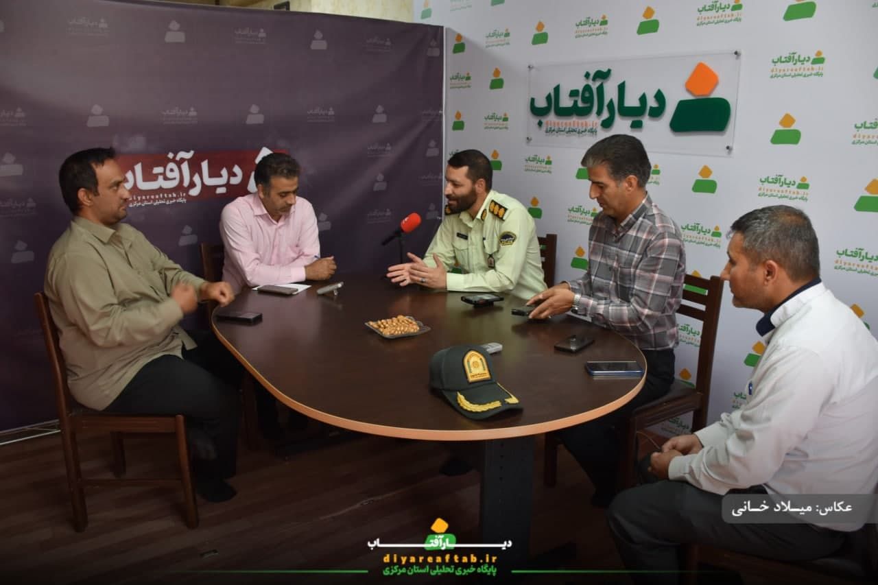 حضور معاون اجتماعی فرماندهی انتظامی در دیار آفتاب