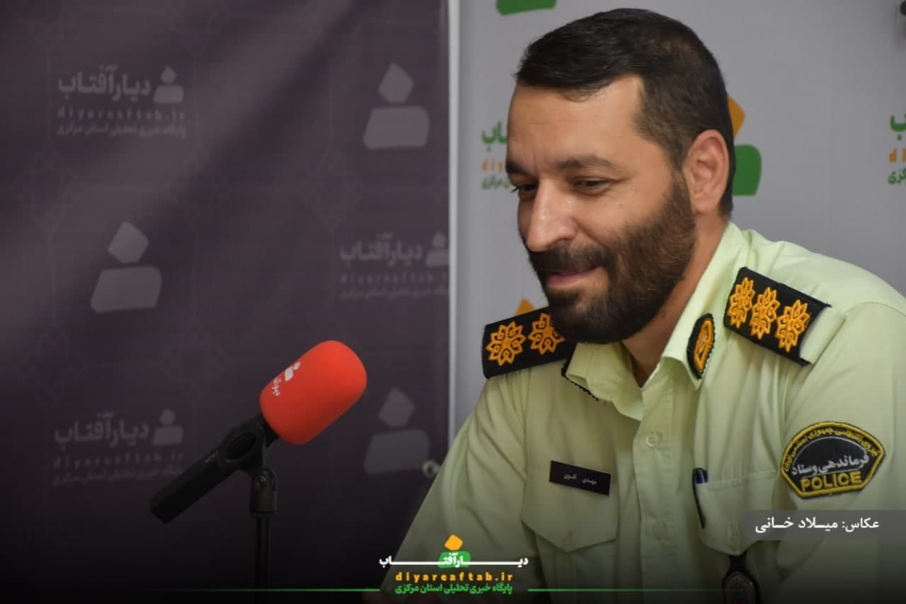 حضور معاون اجتماعی فرماندهی انتظامی در دیار آفتاب