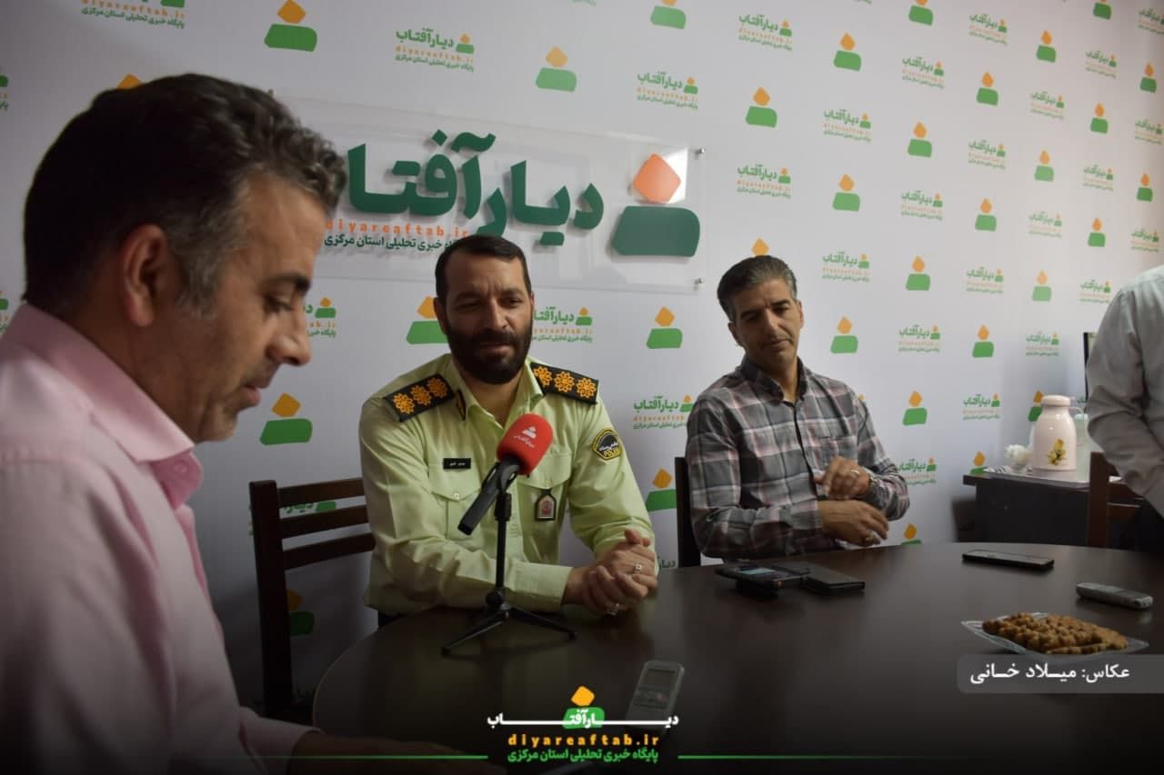 حضور معاون اجتماعی فرماندهی انتظامی در دیار آفتاب