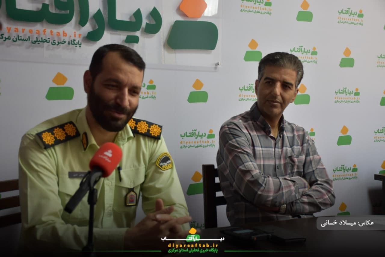 حضور معاون اجتماعی فرماندهی انتظامی در دیار آفتاب