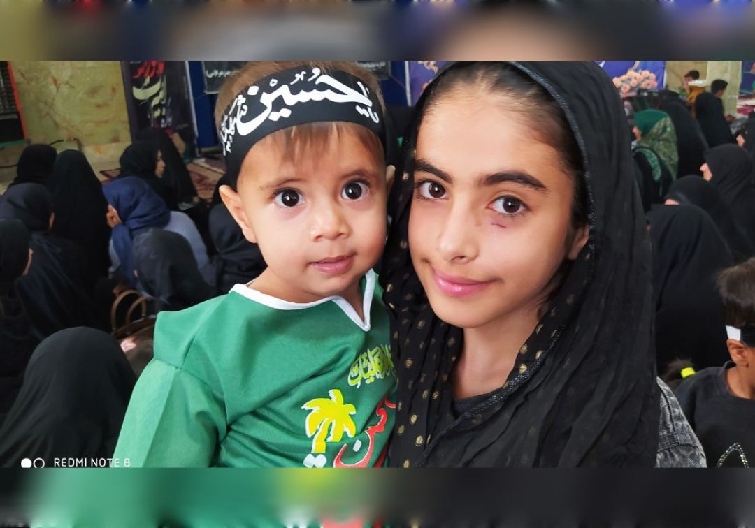 مراسم شیرخواران حسینی در خنداب برگزار شد