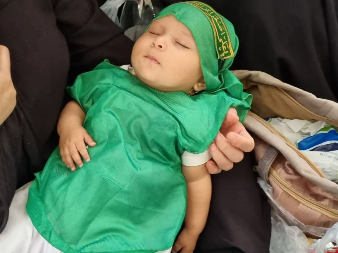 همایش شیرخوارگان حسینی در ساوه برگزار شد