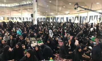 مراسم شیرخوارگان حسینی در اراک برگزار شد