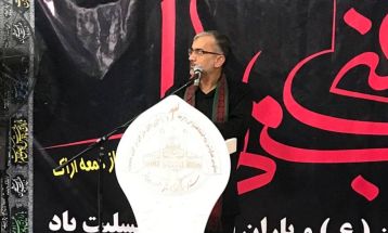 مراسم شیرخوارگان حسینی در اراک برگزار شد