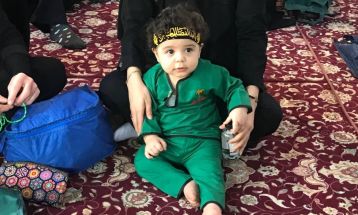 مراسم شیرخوارگان حسینی در اراک برگزار شد