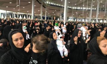 مراسم شیرخوارگان حسینی در اراک برگزار شد