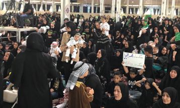 مراسم شیرخوارگان حسینی در اراک برگزار شد