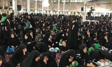 مراسم شیرخوارگان حسینی در اراک برگزار شد