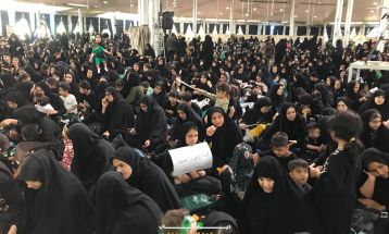 مراسم شیرخوارگان حسینی در اراک برگزار شد
