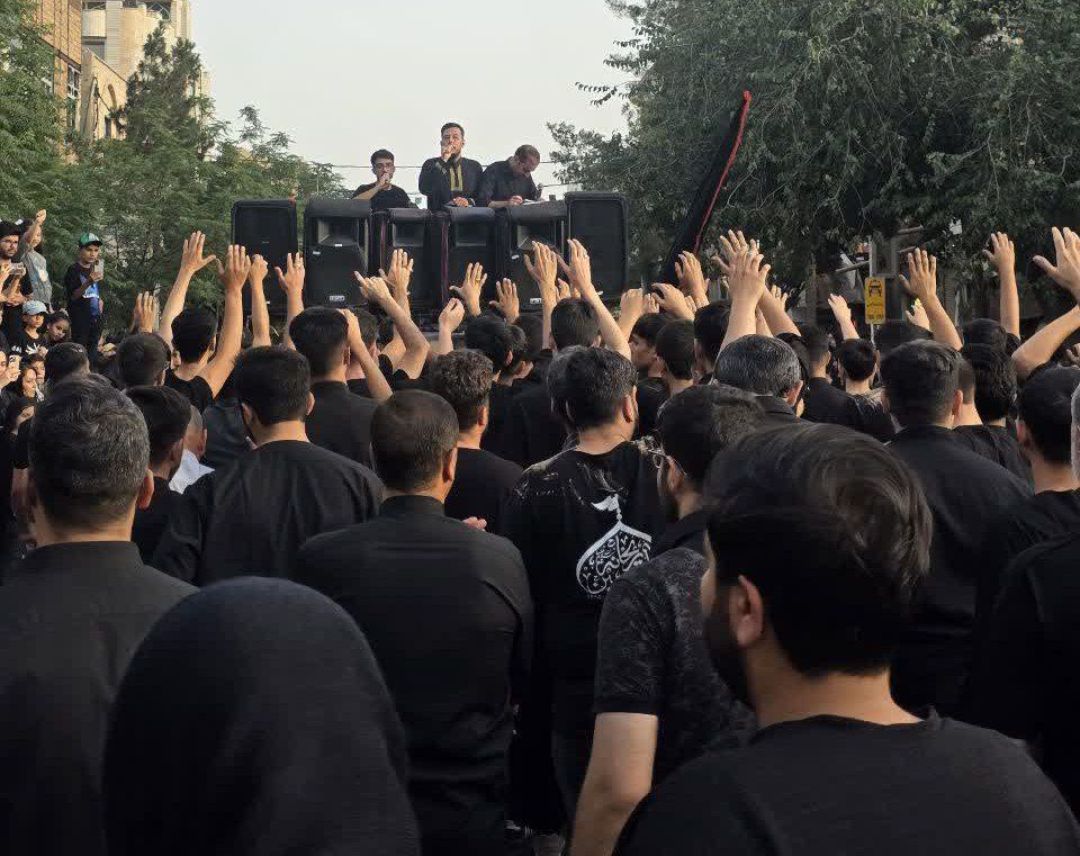 حرکت نمادین کاروان امام حسین (ع) در ساوه