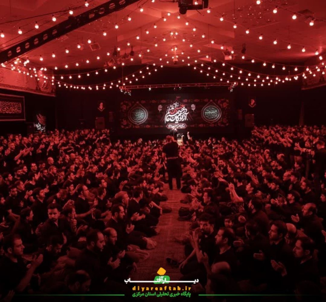 مراسم عزاداری شب ششم محرم در اراک