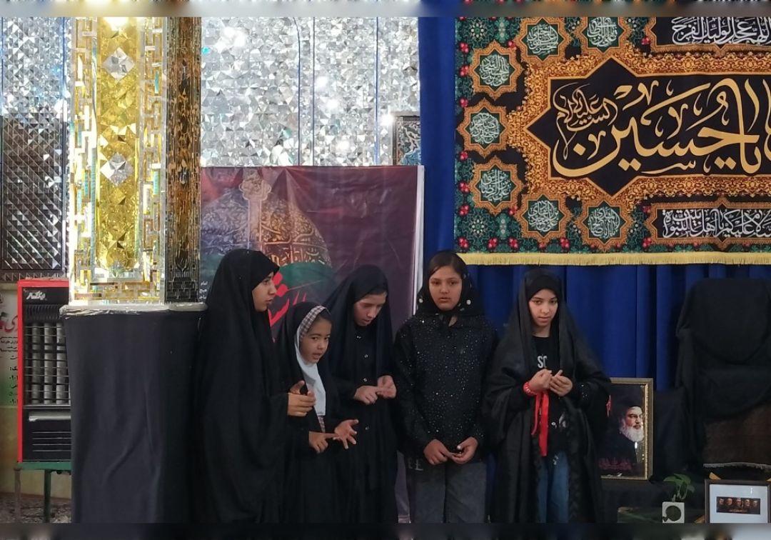 سوگواری «احلی‌من‌العسل» در خنداب برگزار شد