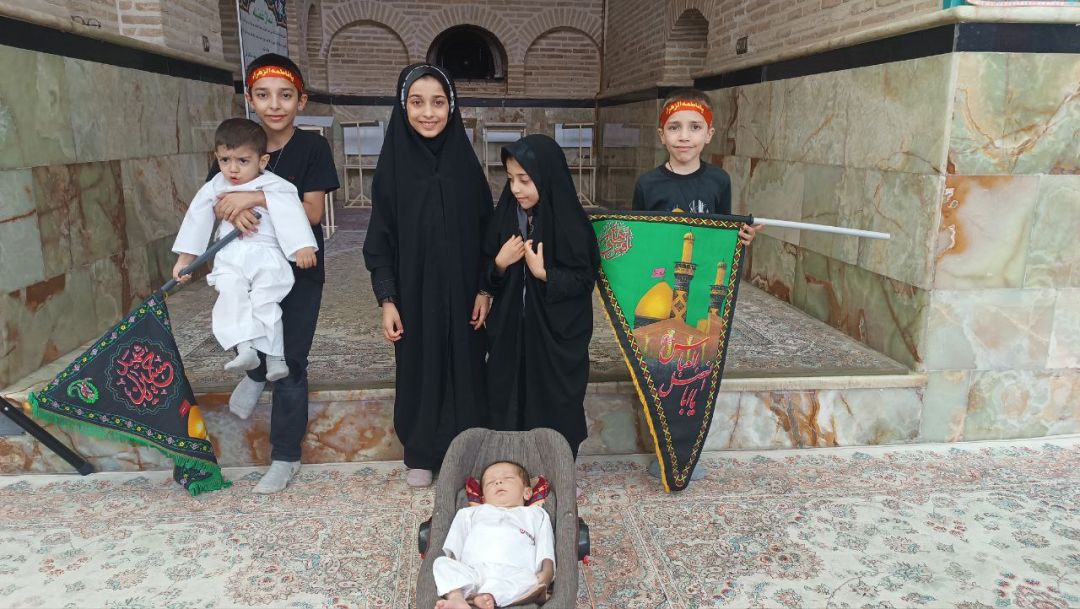 عزاداری نوجوانان ساوجی در سوگواره «احلی من العسل»