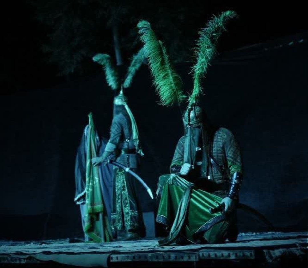تعزیه حماسی گروه خاک در ساوه