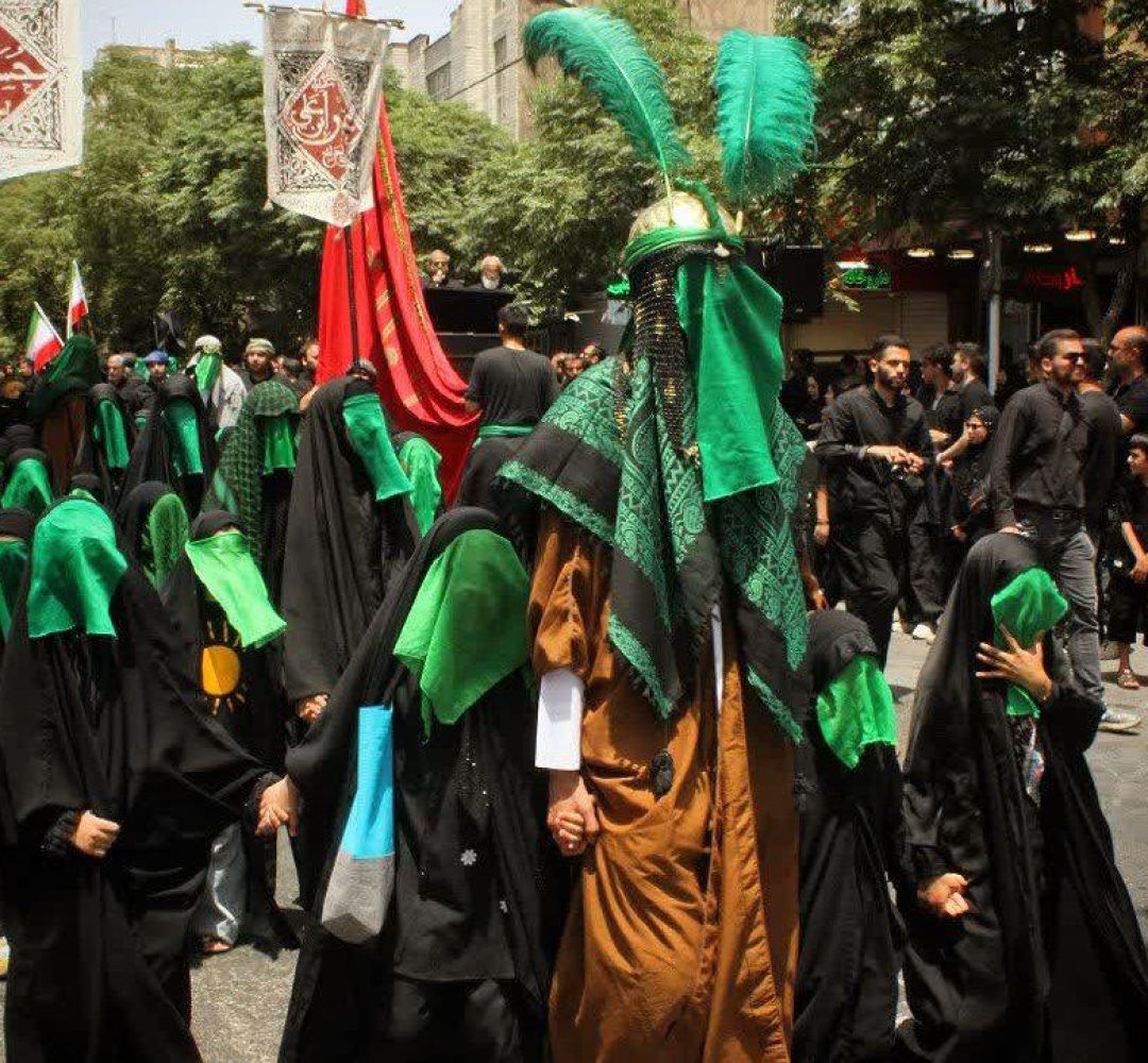 ساوه در غم عاشورا می‌گرید