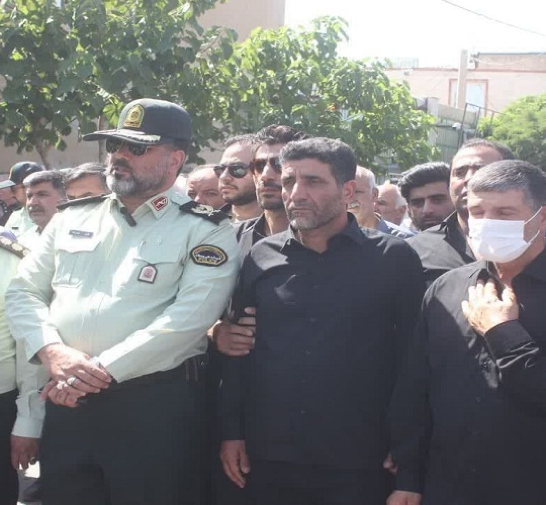 قدردانی پدر خانواده شهیدان شیخی از مردم خمین