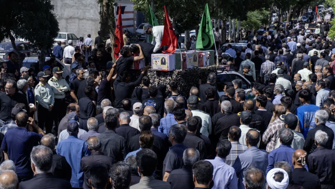 تشییع پیکر شهیدان «شیخی»