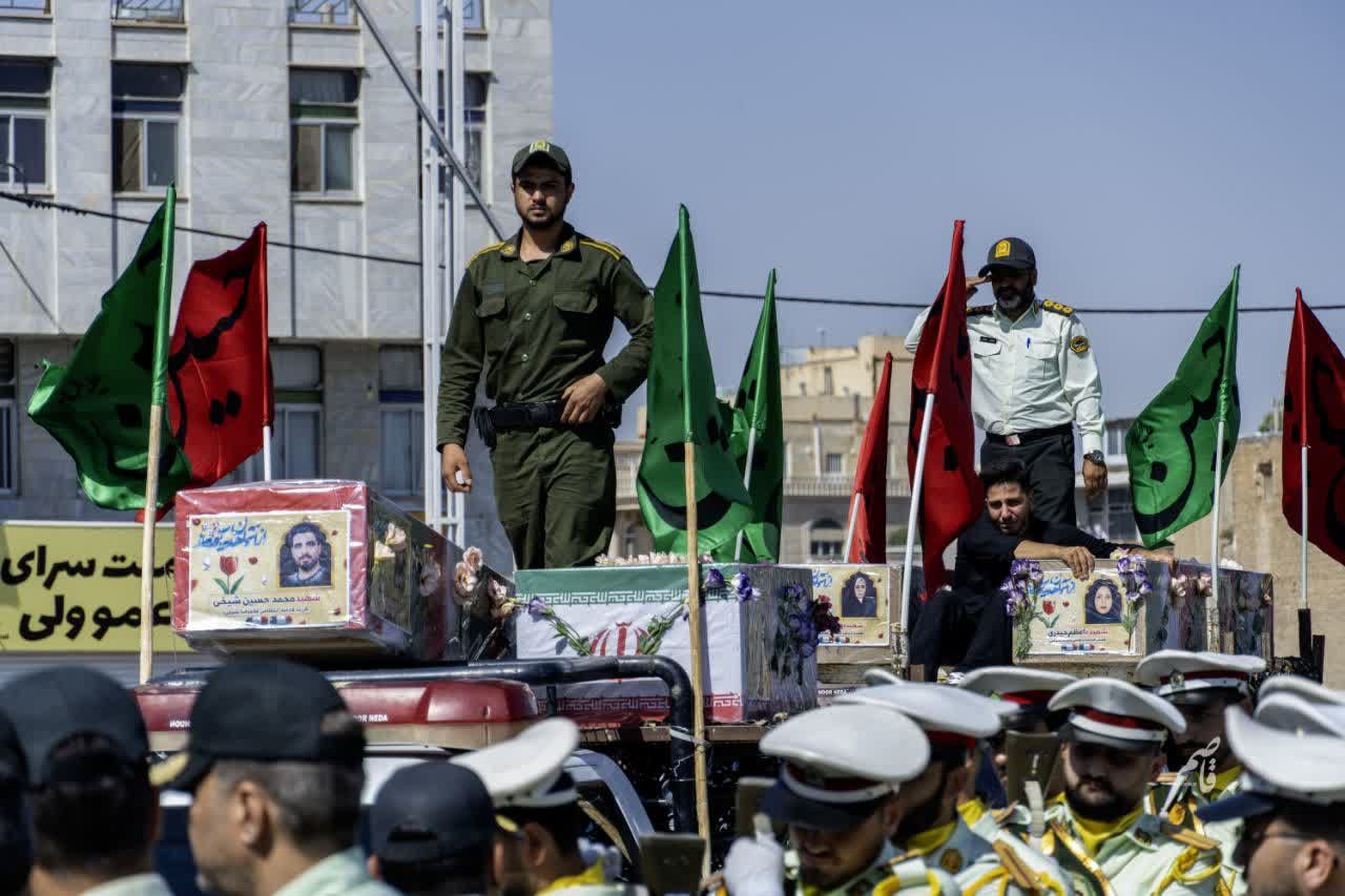 تشییع پیکر شهیدان «شیخی»
