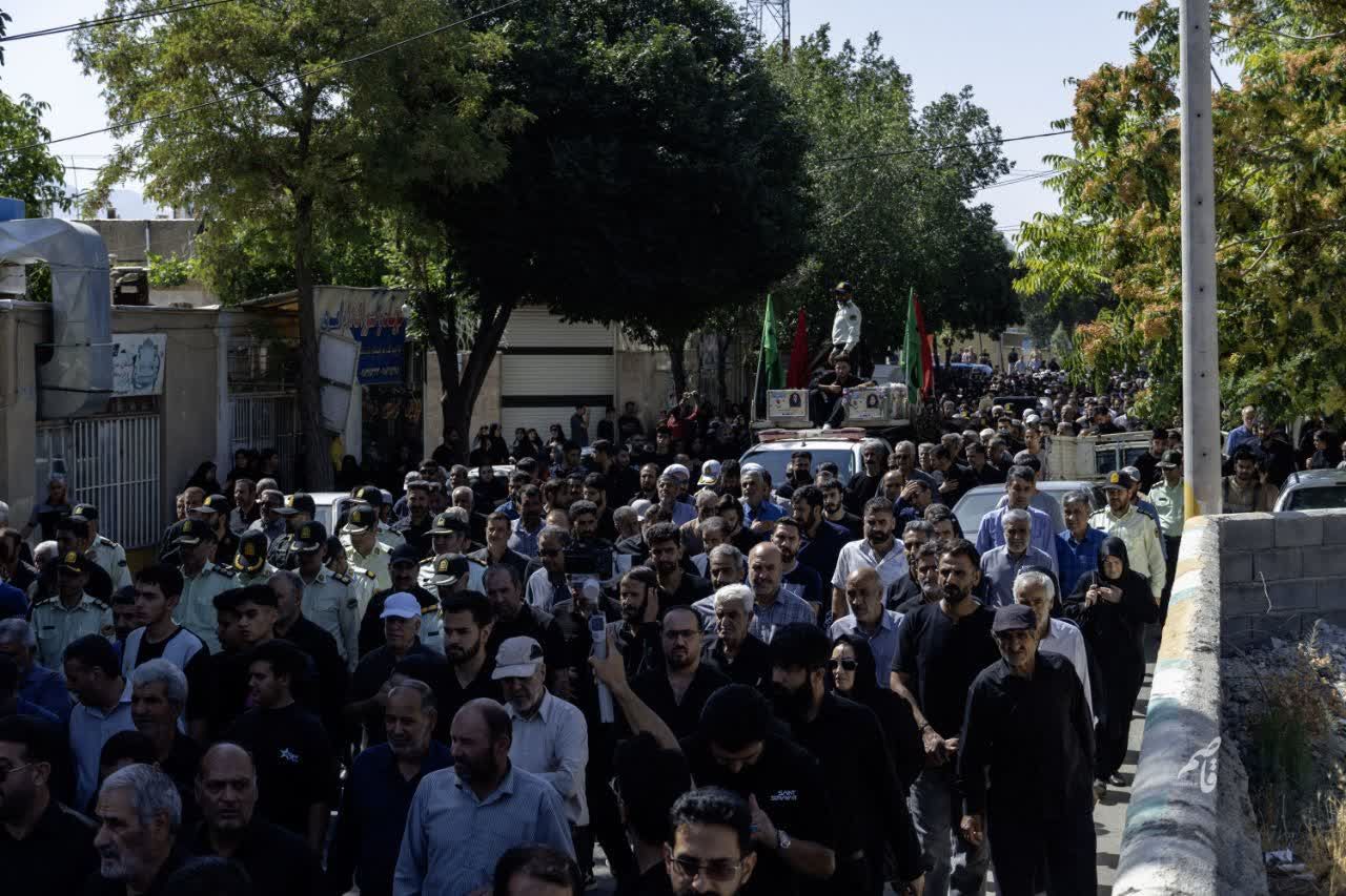 تشییع پیکر شهیدان «شیخی»