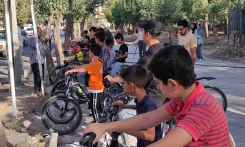 همایش دوچرخه‌سواری در تفرش