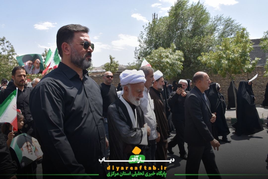 خروش مردم اراک در راهپیمایی جمعه‌های خشم