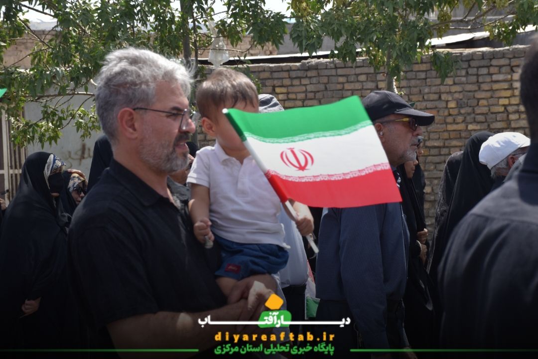 خروش مردم اراک در راهپیمایی جمعه‌های خشم