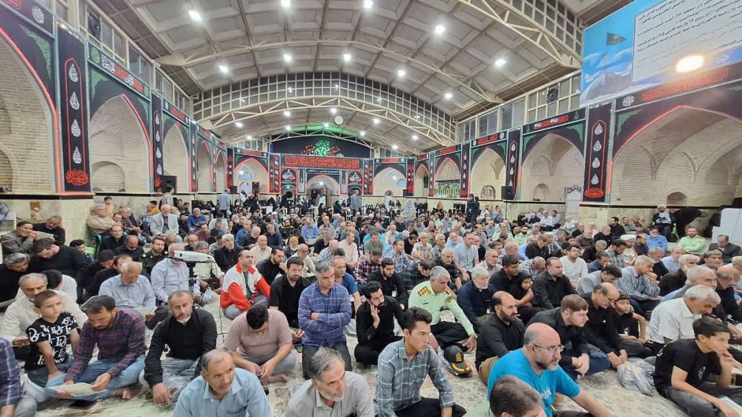 اربعین شهدای جنایت اخیر صهیونیست‌ها در ساوه