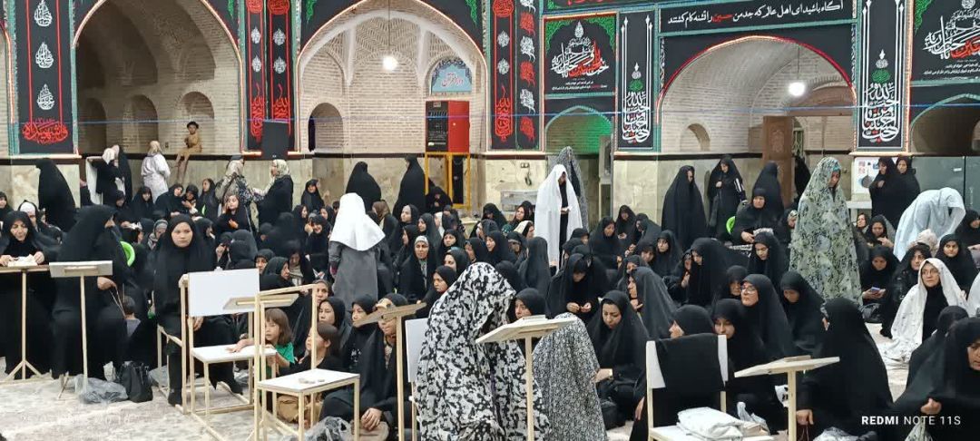 اربعین شهدای جنایت اخیر صهیونیست‌ها در ساوه