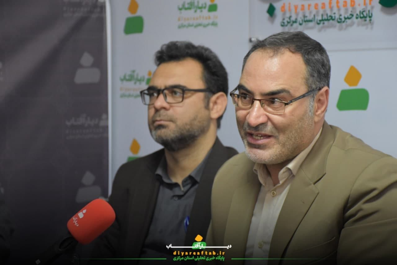 حضور مدیران شهری اراک در دفتر «دیار آفتاب»