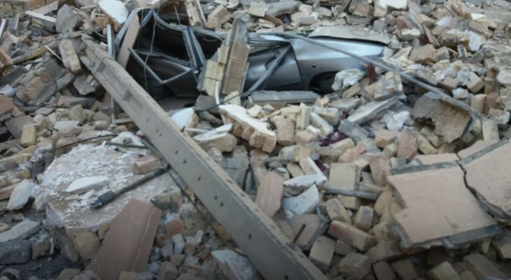 تصاویر انفجار منزل مسکونی در اراک