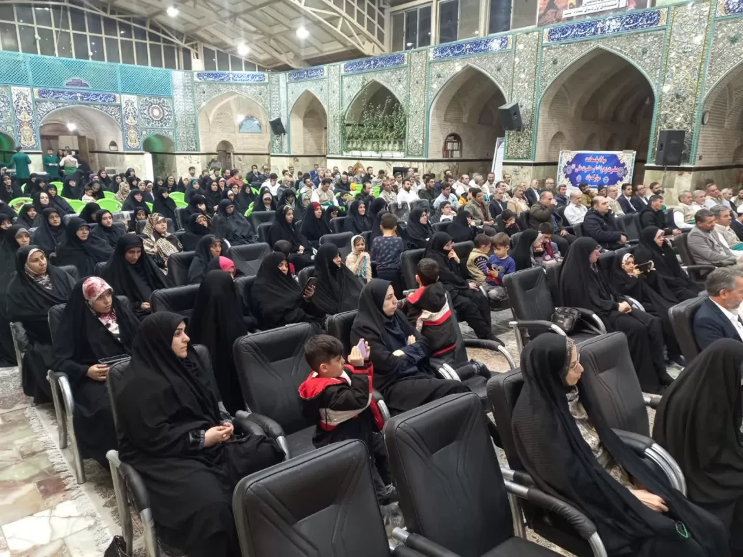 گردهمایی خادمیاران رضوی در ساوه