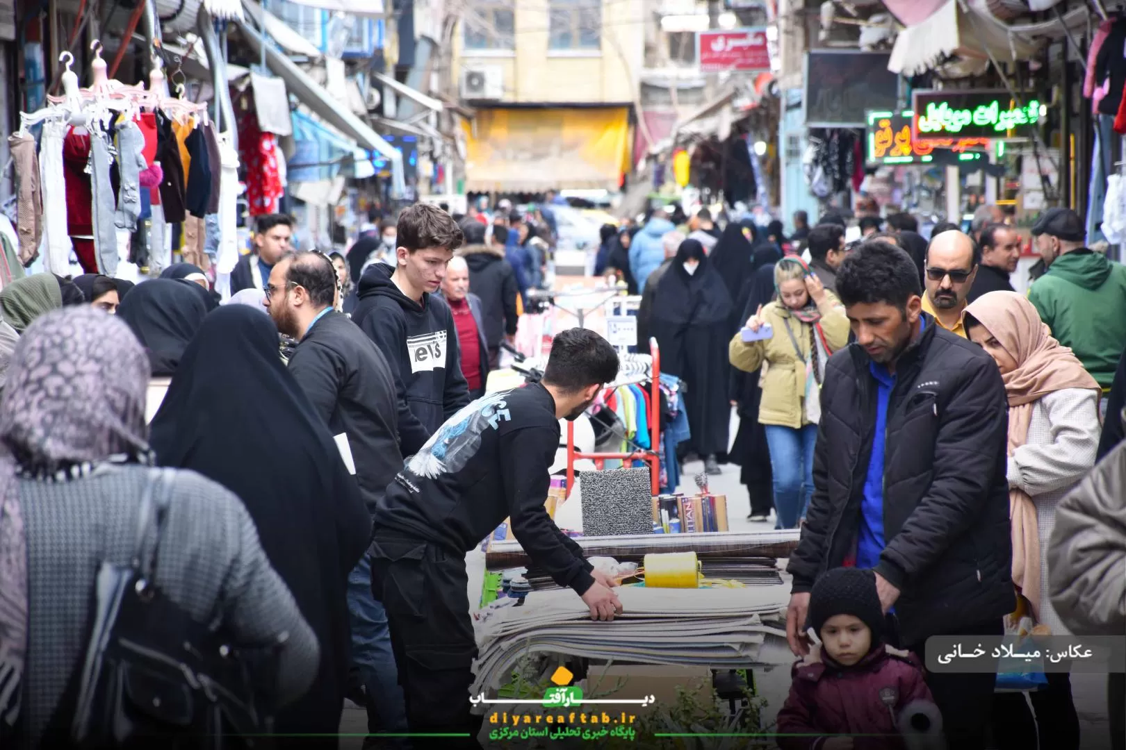 موج نشاط خرید عیدانه در اراک