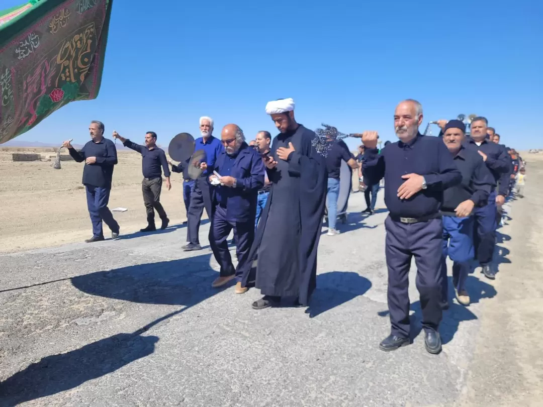 کاروان غم در روستای تبرته به حرکت درآمد