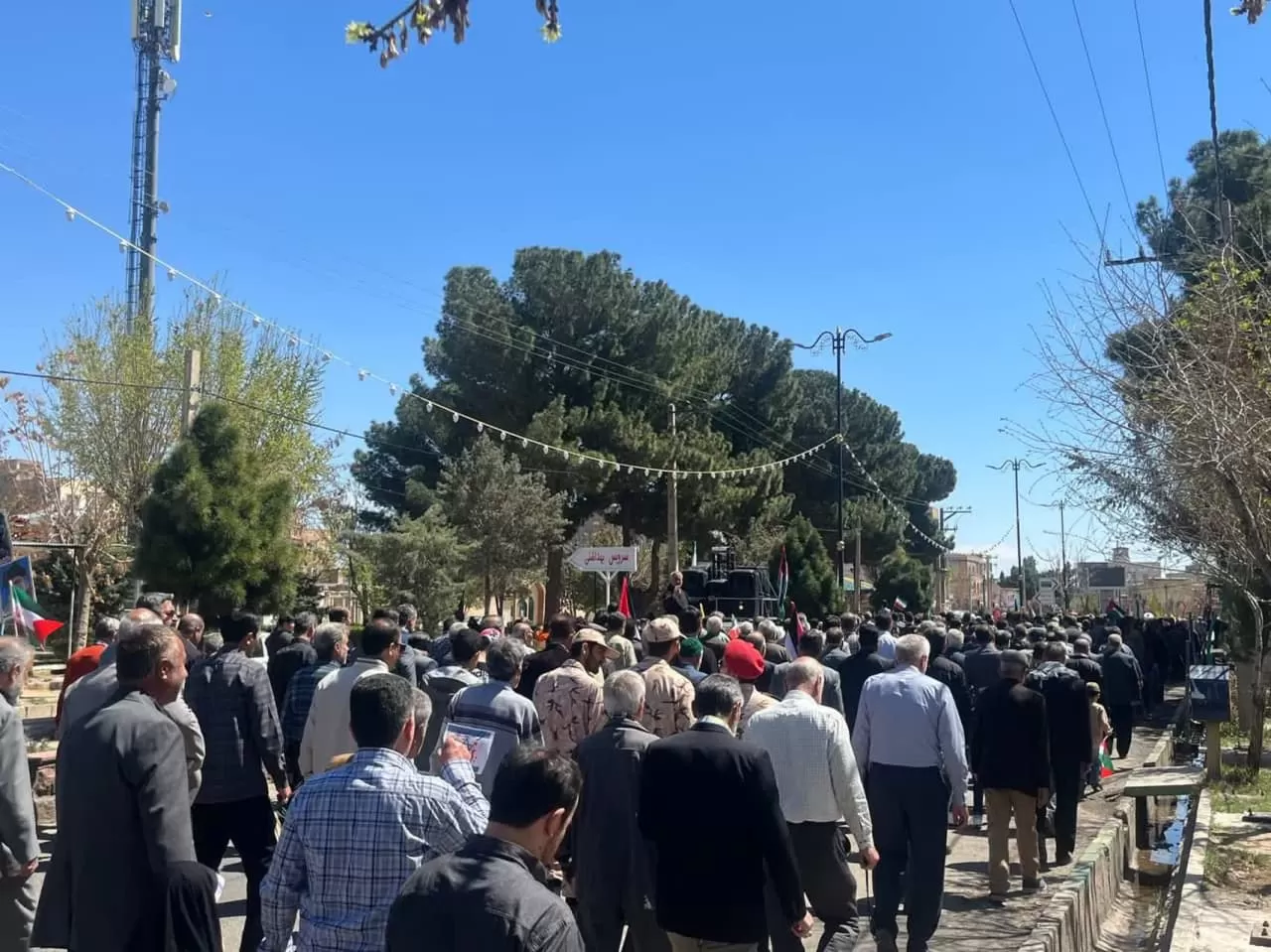 راهپیمایی روز جهانی قدس در شهر مامونیه